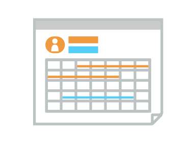 医療・介護サービスカレンダーのアイコン