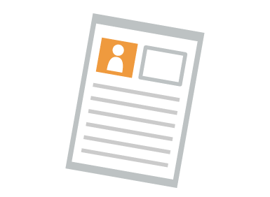 共有可能なフェイスシートのアイコン