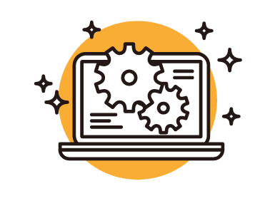 強固なデータセンターのアイコン