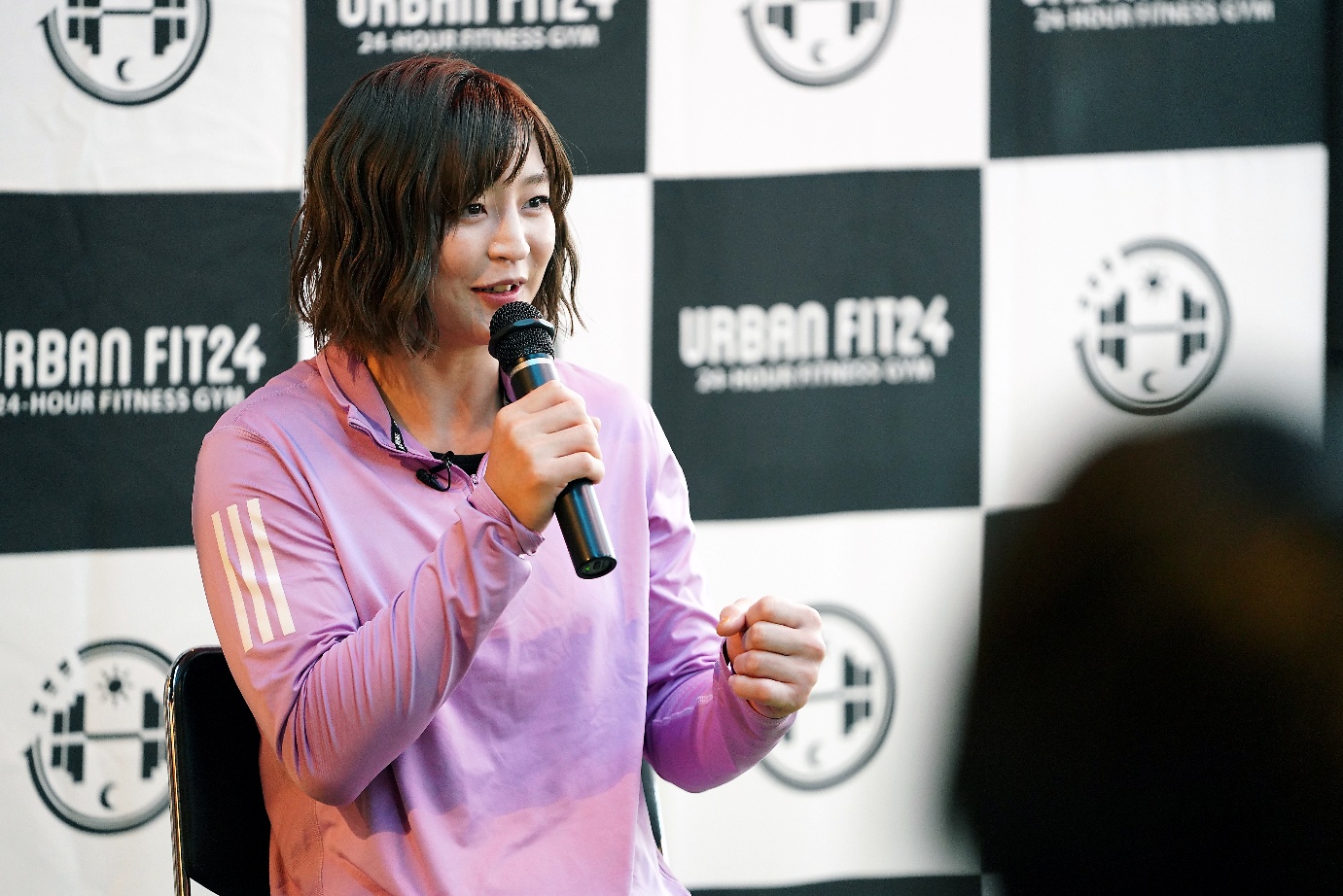 質疑応答では柔道を通じて人生に活かされていることや、世界選手権についての想いなどをお話いただきました。